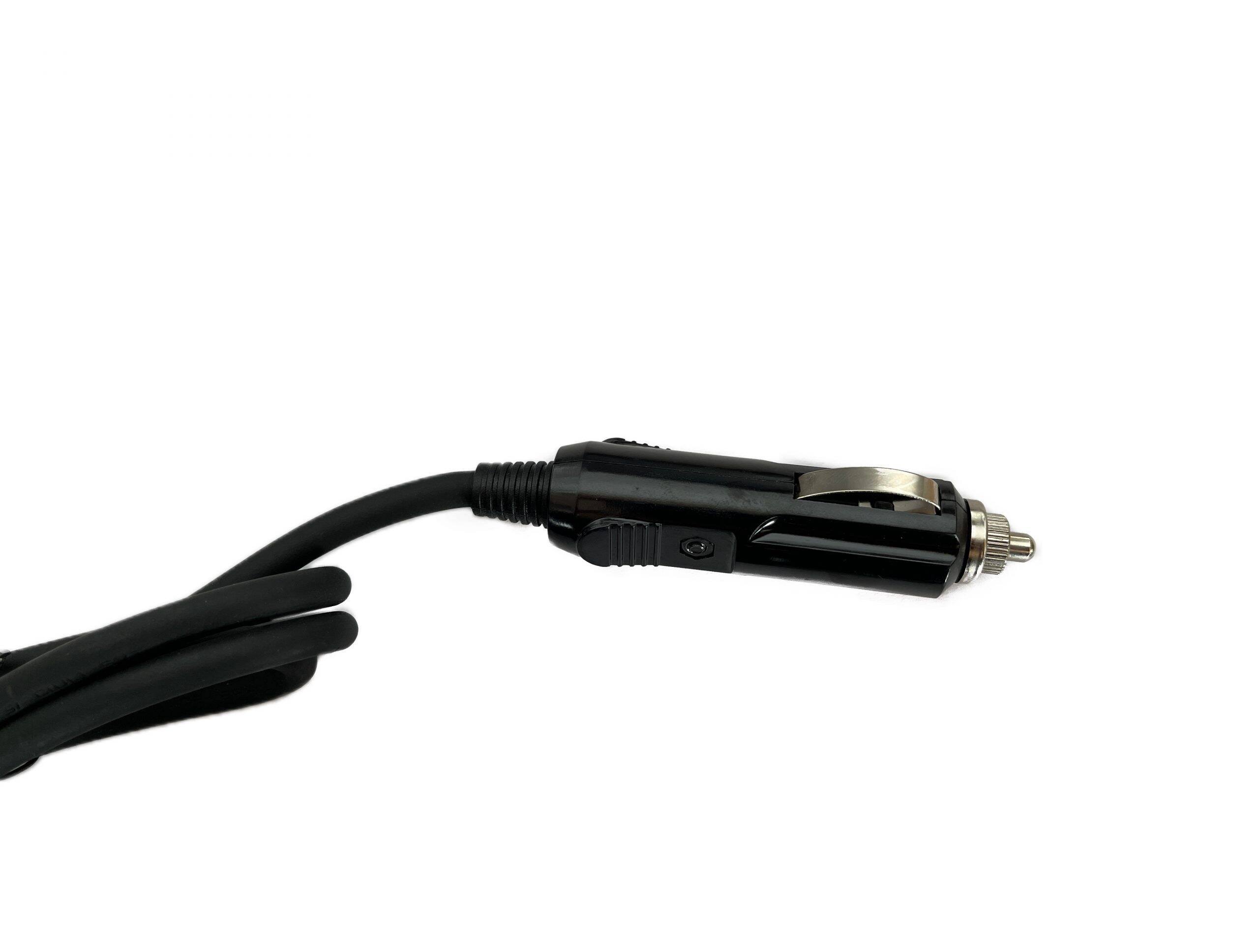 Elcykel oplader til bilen – 12V til 48V (XLR stik) 4 Stik til bil