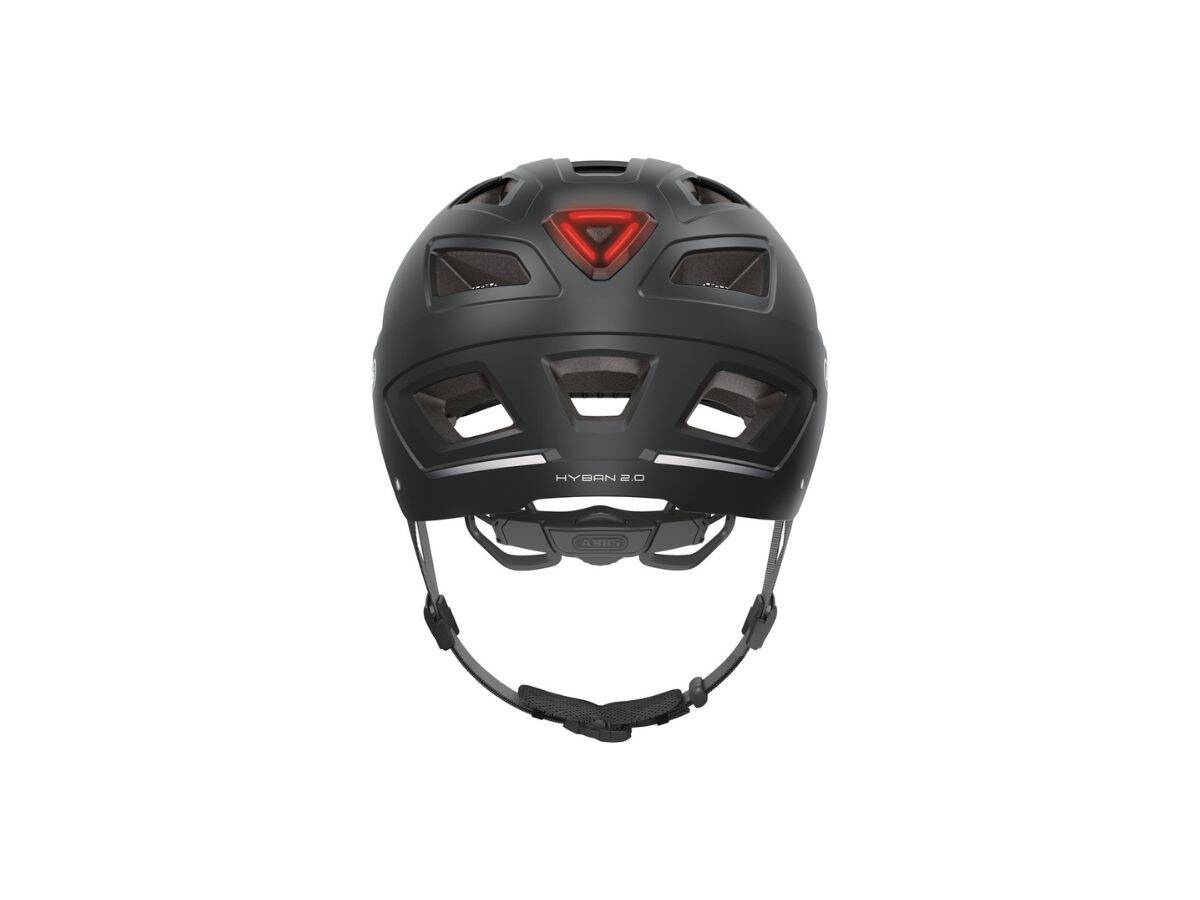 Hjelm, ABUS Hyban 2.0 Velvet Black - L 2 ABUS HYBAN 2.0