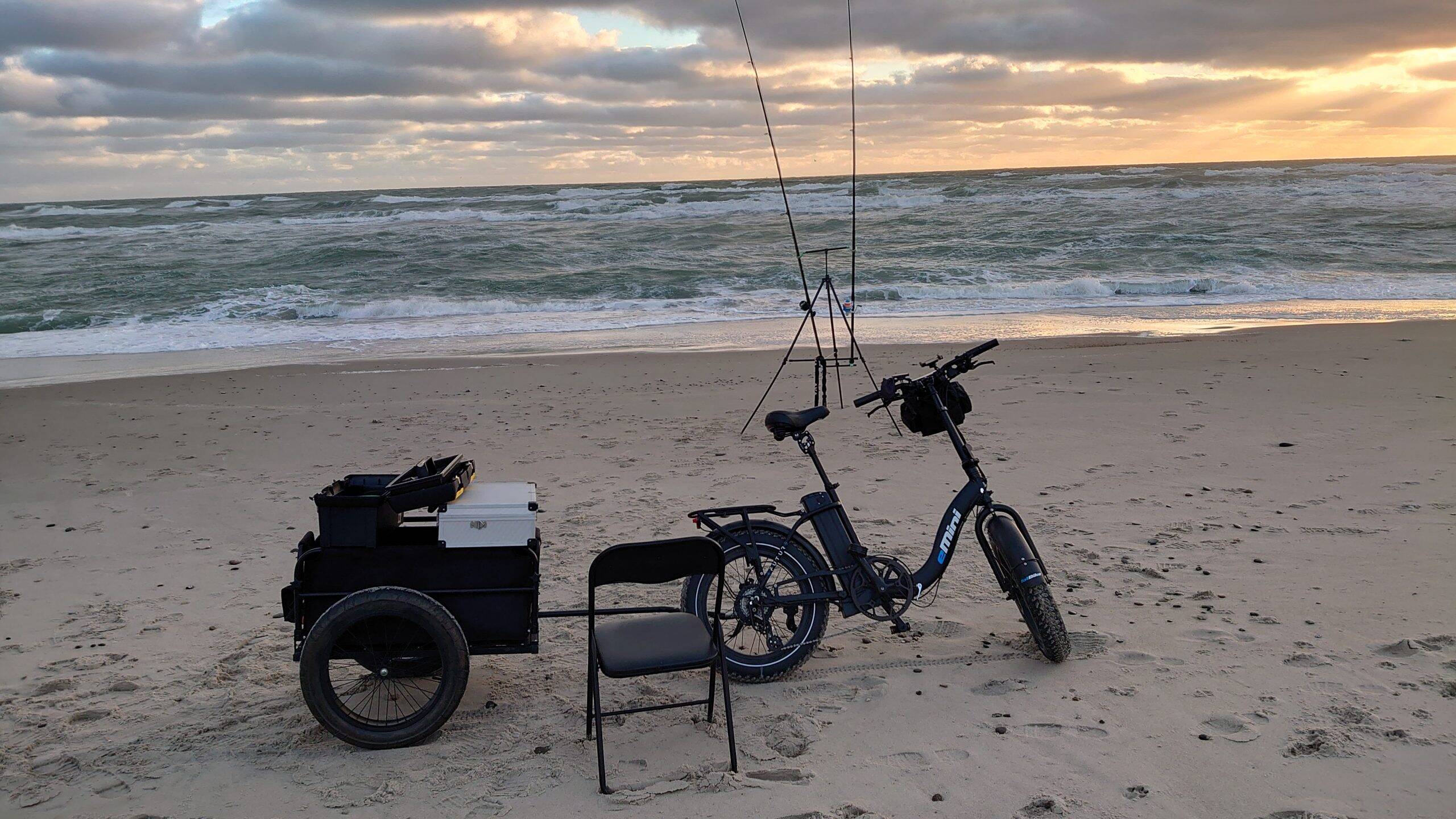 Fatbike Cykeltrailer 20x4 hjul 2 trailer på cykel