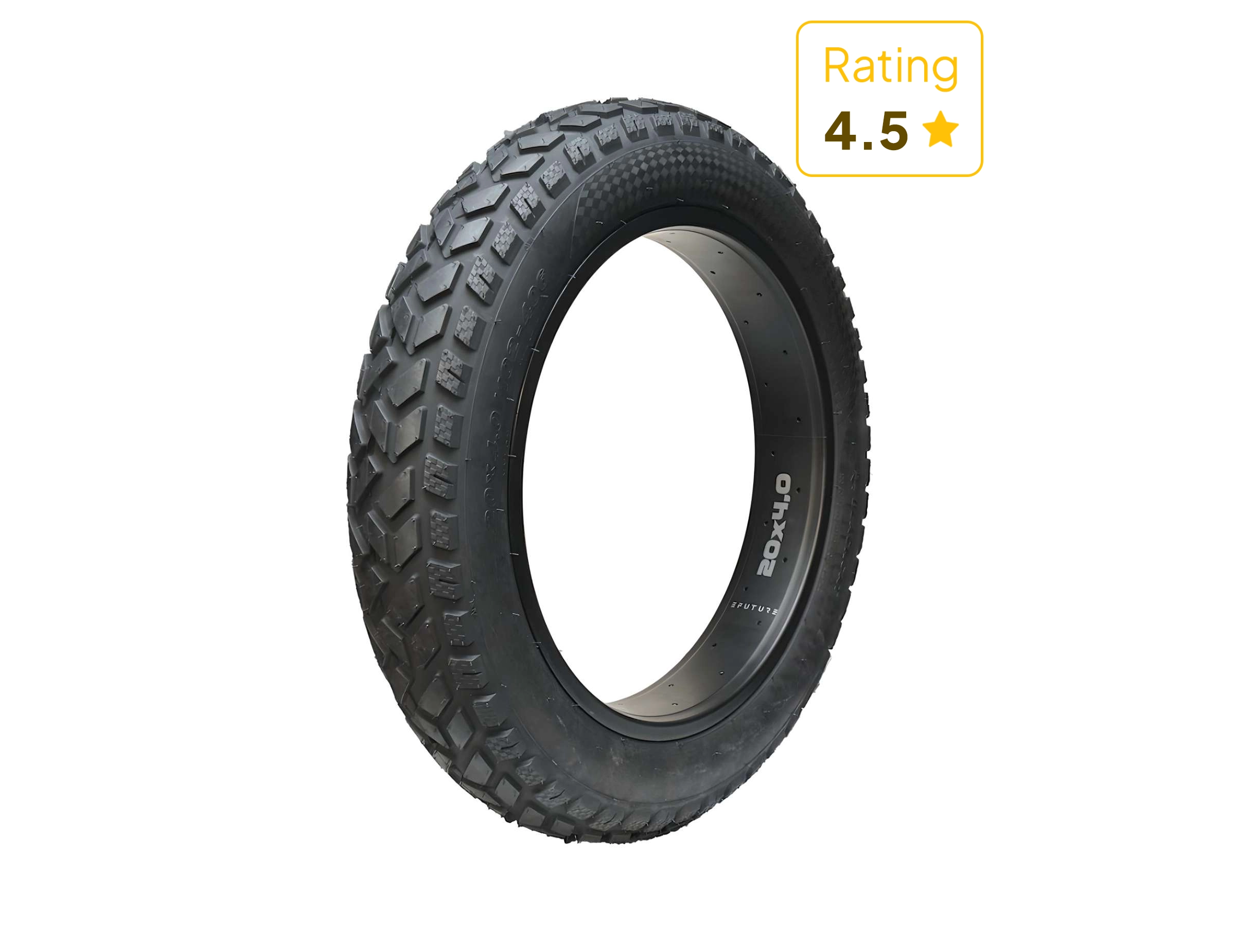 BlackCat Rain 20x4 – Fatbike dæk 1 black cat rain fatbike 20x4 dæk