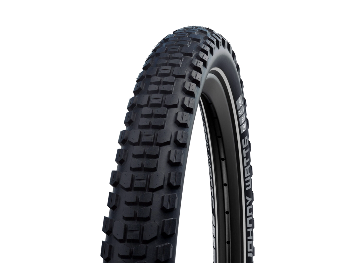 Schwalbe Johnny Watts SUV Cross Country dæk - Green Guard - 27.5x2.80" | Med Reflex 1 Schwalbe Johnny Watts SUV Cross Country dæk - Green Guard - 27.5x2.80" | Med Reflex