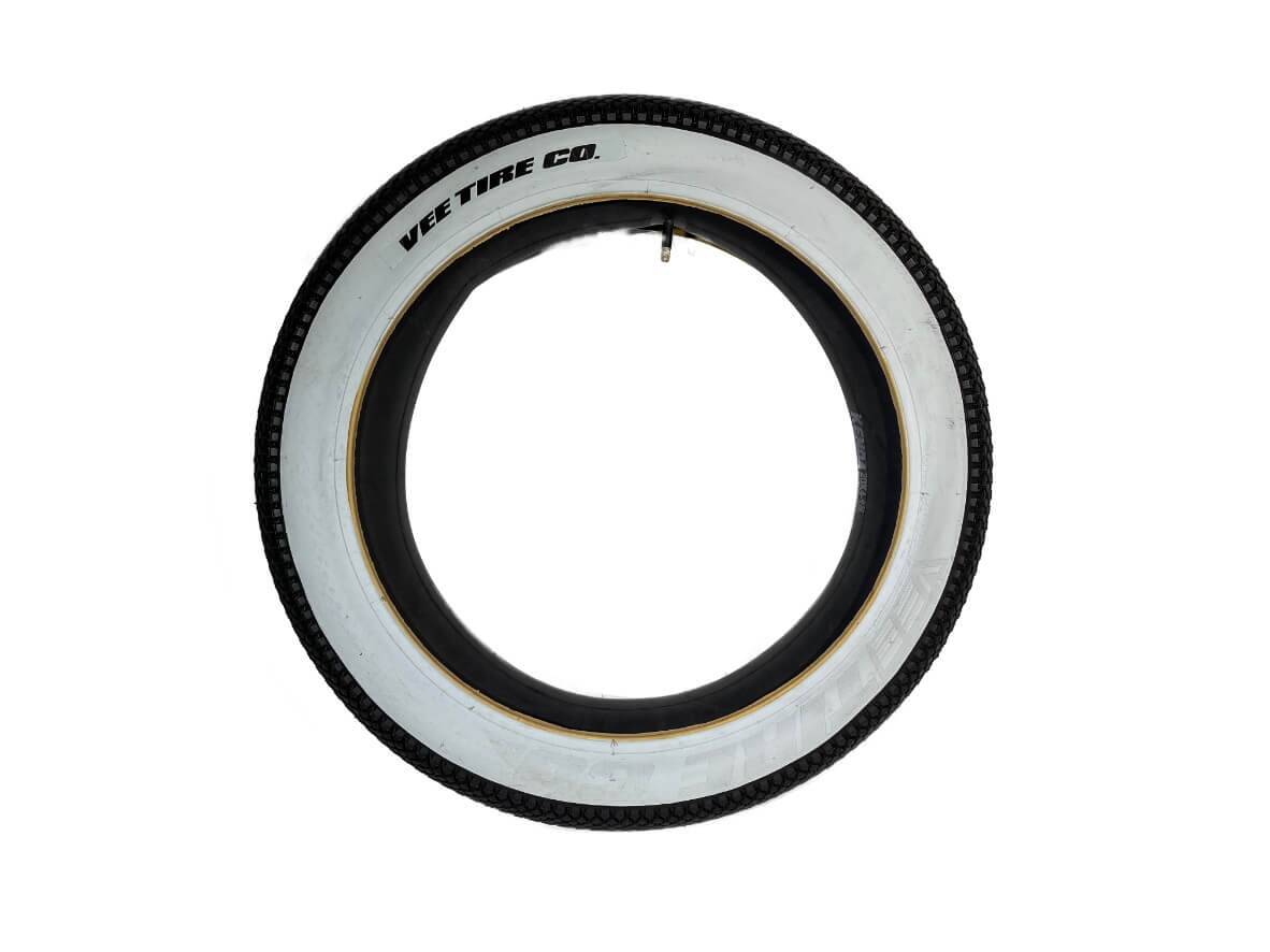 VeeTire Speedster 20x4 - White Wall Fatbike Dæk 2 VeeTire Speedster 20x4 - White Wall Fatbike Dæk - Billede 2