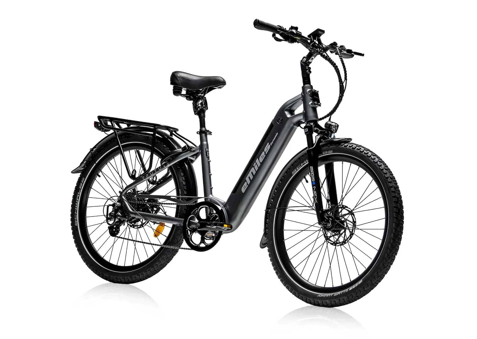 eMiles Dynamic - Titanium Grå 4 Efuture Elcykel eMiles Dynamic Titanium Grå